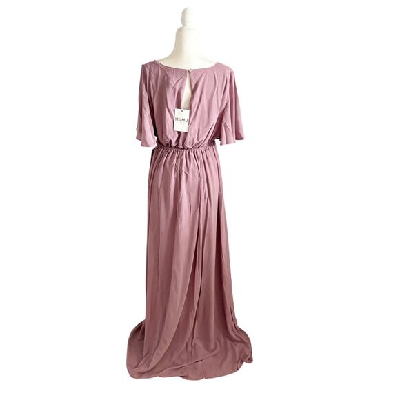 Show Me Your Mumu Emily Maxi Dress 1X Antique Rose NWT - Picture 5 of 9